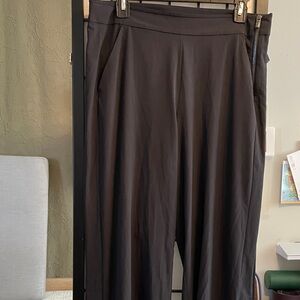 ATHLETA Black Wide-Leg Pull-On Pants